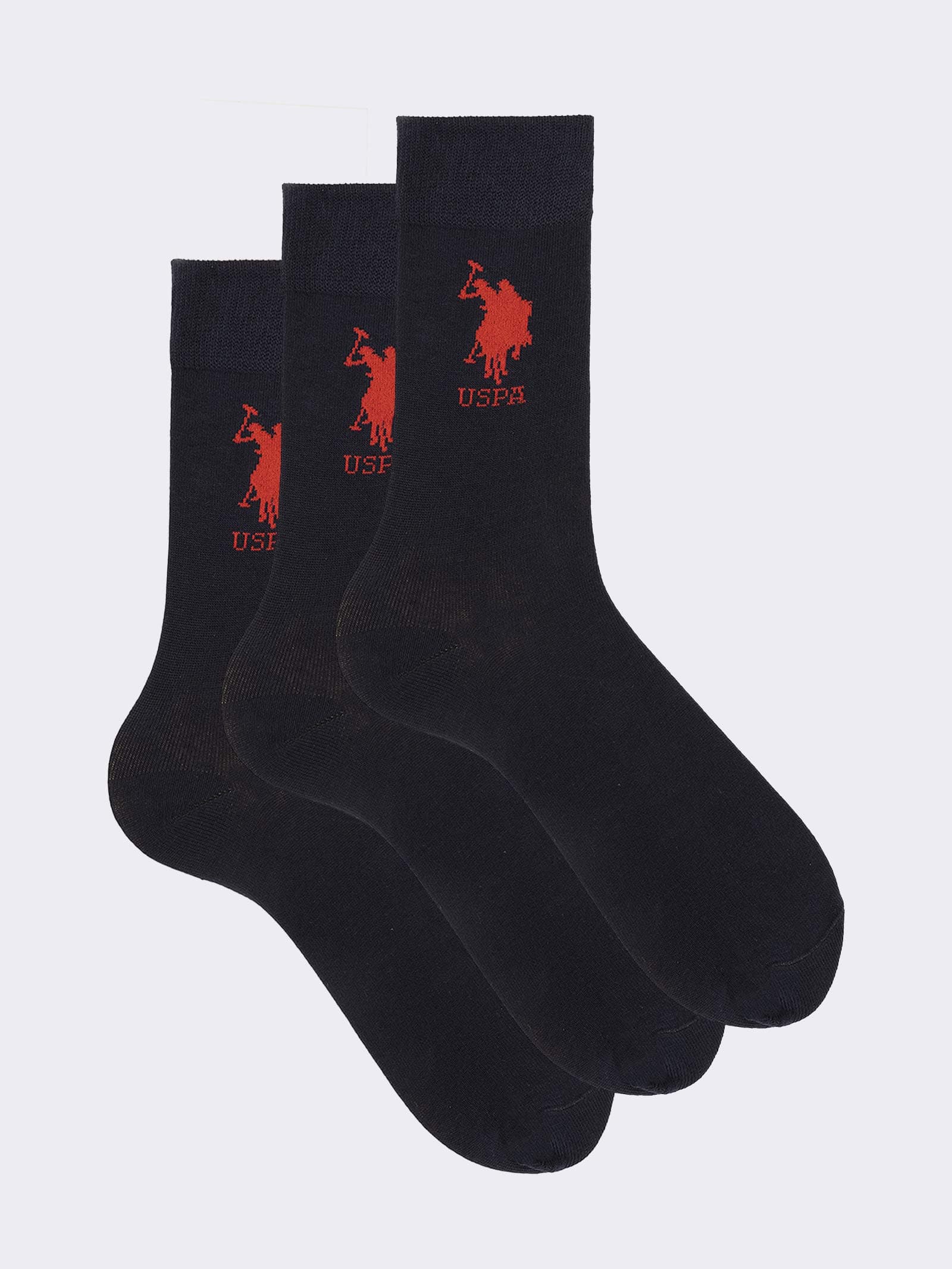 Calze Corte Uomo U.S. POLO ASSN. in Caldo Cotone - Design Classico - Image 1