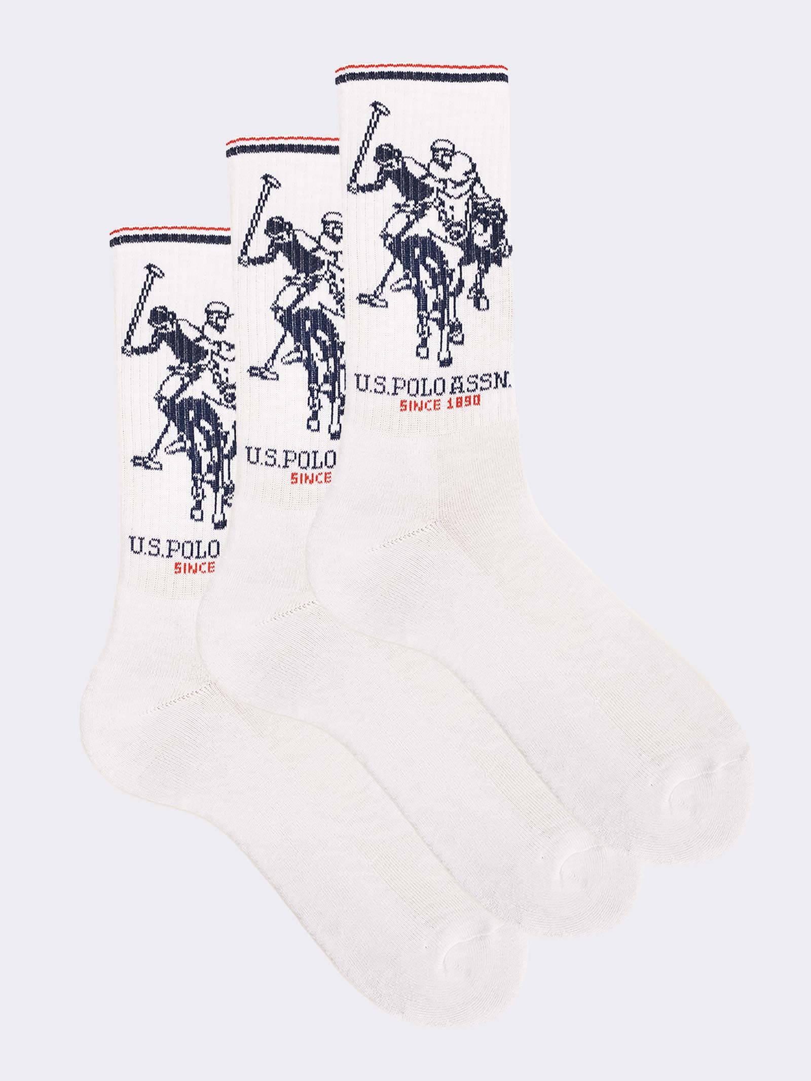 3 Paia Calze Corte Sportive U.S. POLO ASSN. - Image 1
