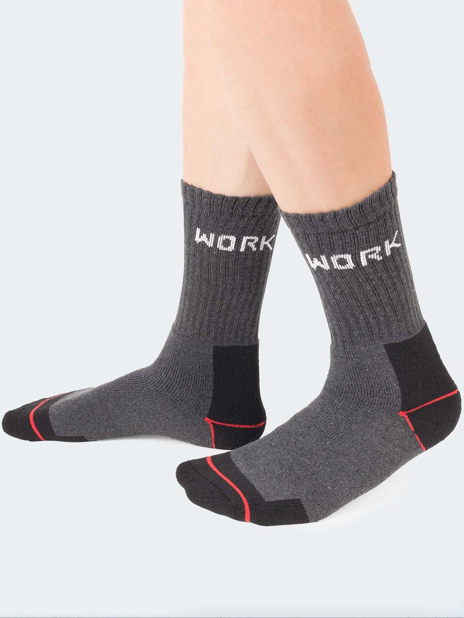 Calze Uomo Corte 6 Paia - Cotone Sportive Antiscivolo Per Running, Trekking, Lavoro - Foto 13