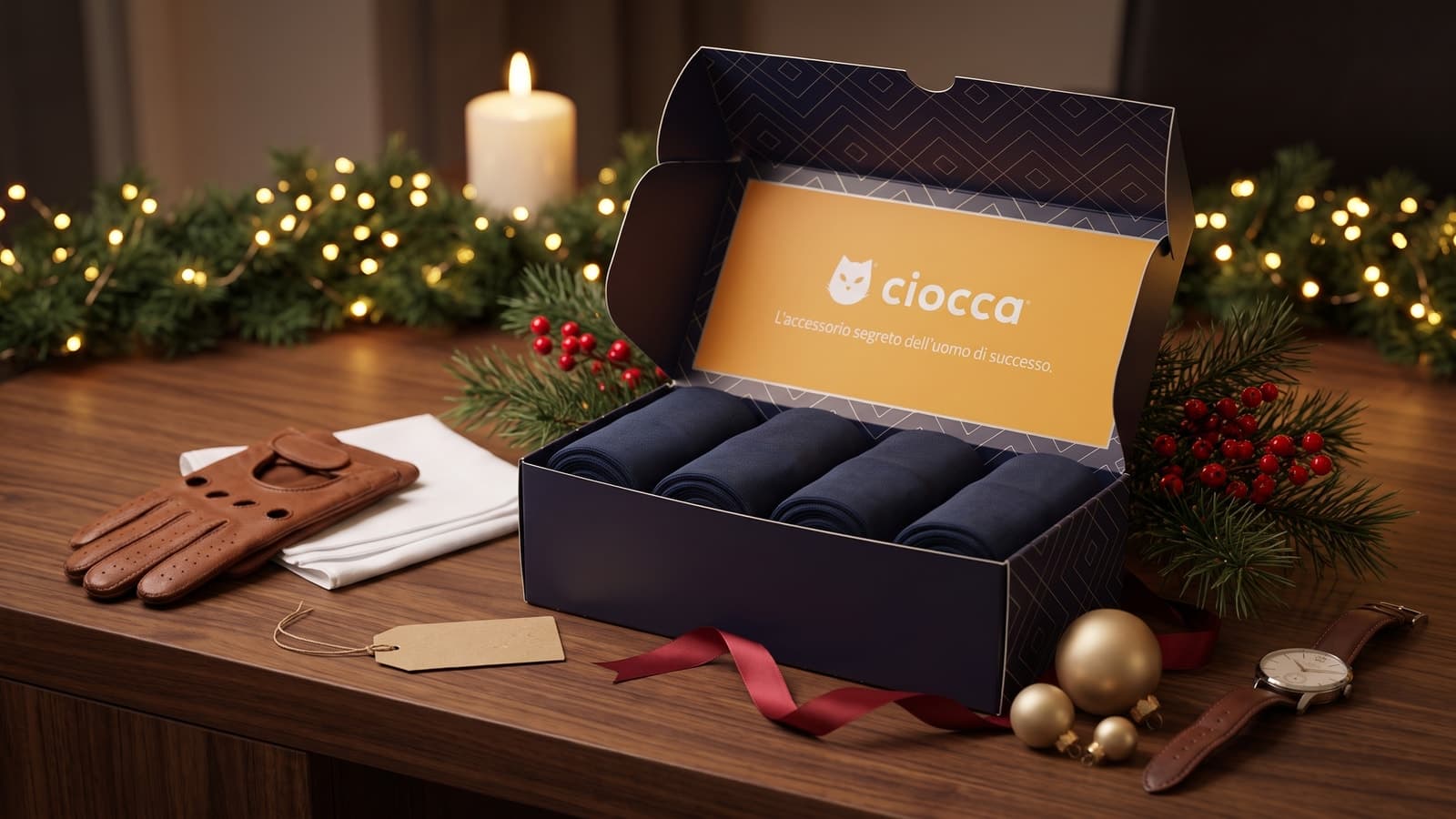 Regali di Natale per uomo con le calze: idee eleganti e box regalo